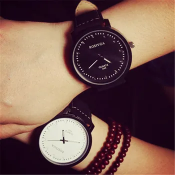 

2018 Men Spring Fashion Watch japanese movement Leather Round Dial Quartz Watch Strap reloj de mujer Drop shipping Watches Men