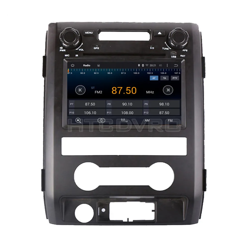 Perfect YMODVHT 8inch 4G Octa Core Android 9.0 7.1 Car DVD GPS for Ford F150 2009 2010 2011 2012 2013 2014 Auto RDS Radio Audio Stereo 4