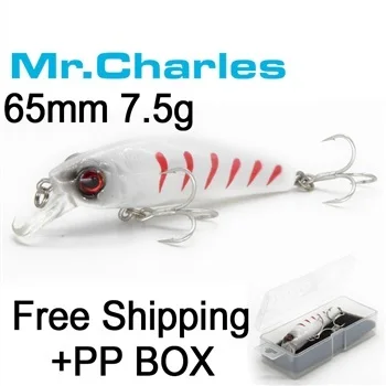 Г-н. Чарльз CMC004 рыболовные приманки, 110 мм / 14.5 г 0- 1.0 м рыбалка воблеры блесна три крюка плавающие супер гольян