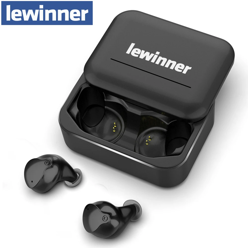 Lewinner V10 Беспроводной наушники-вкладыши TWS Bluetooth 5,0 наушники 3D стерео Hi-Fi спортивные наушники-капельки дляимузыка гарнитура Bluetooth с зарядным устройством