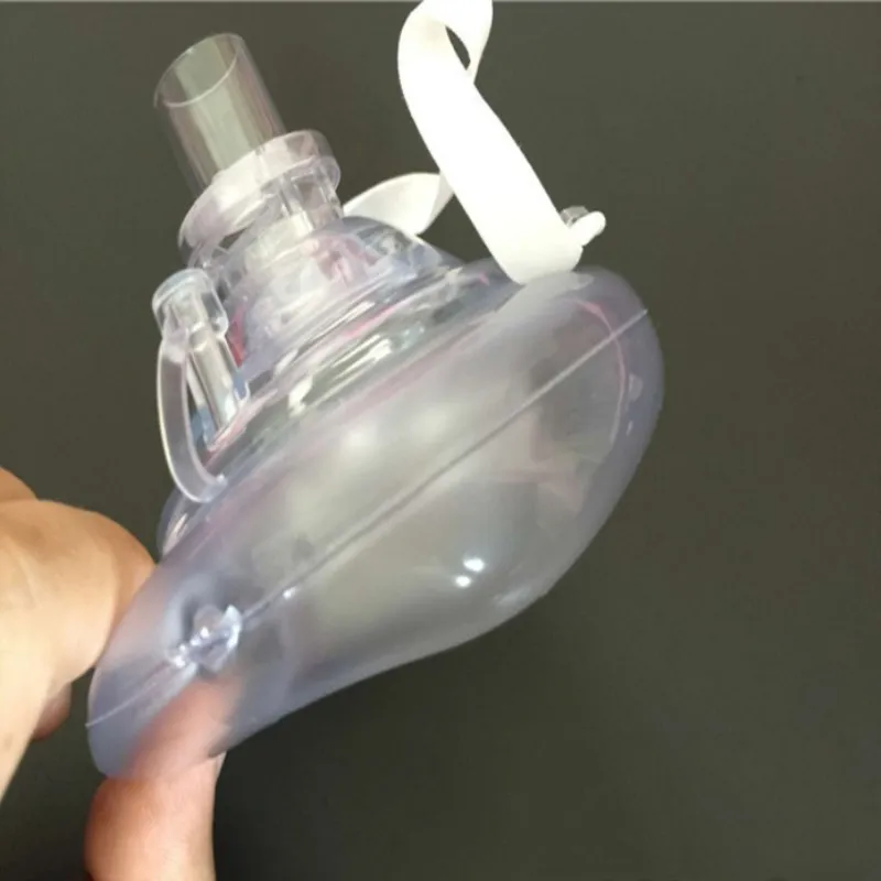 2 Piece Resuscitator Rescue CPR Mask First Aid Mask Pocket CPR