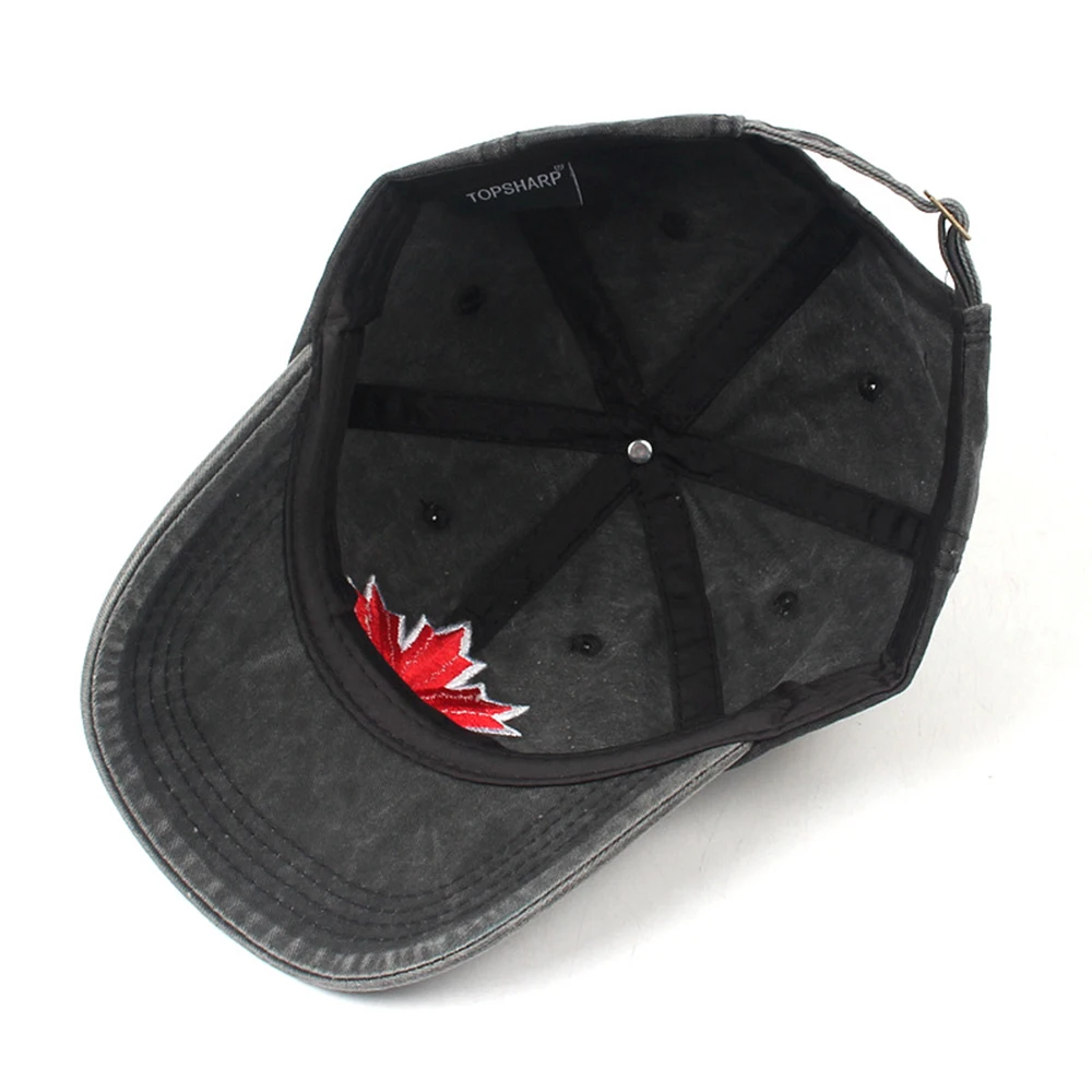 FS хлопковая зимняя бейсбольная кепка для мужчин и женщин Канада Кленовый лист вышивка на заказ Snapback черная папа шляпа капот Homme