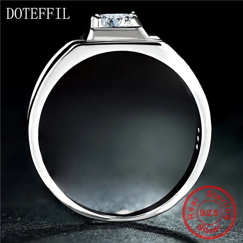 Мужское кольцо властителя глаз из серебра 100% пробы с фианитом ААА|ring vintage|solid 925