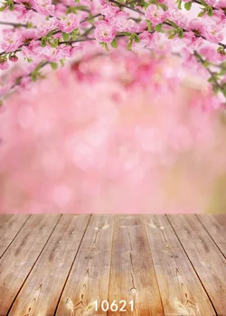 

5x7ft spring photography backdrop Pink flowers background photo studio props photography background