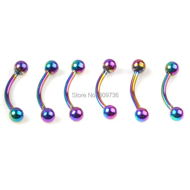 2 шт. кольца из нержавеющей стали для пирсинга носа и губ|tragus labret|tongue barslip rings |