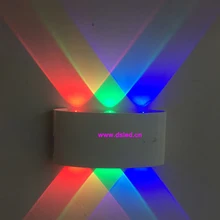 Дизайн, высокая мощность 6 Вт светодиодный настенный светильник, светодиодный настенный светильник, светодиодный прожектор. светодиодный вверх-вниз свет, 110 В 220В переменного тока, DS-08-38-6W