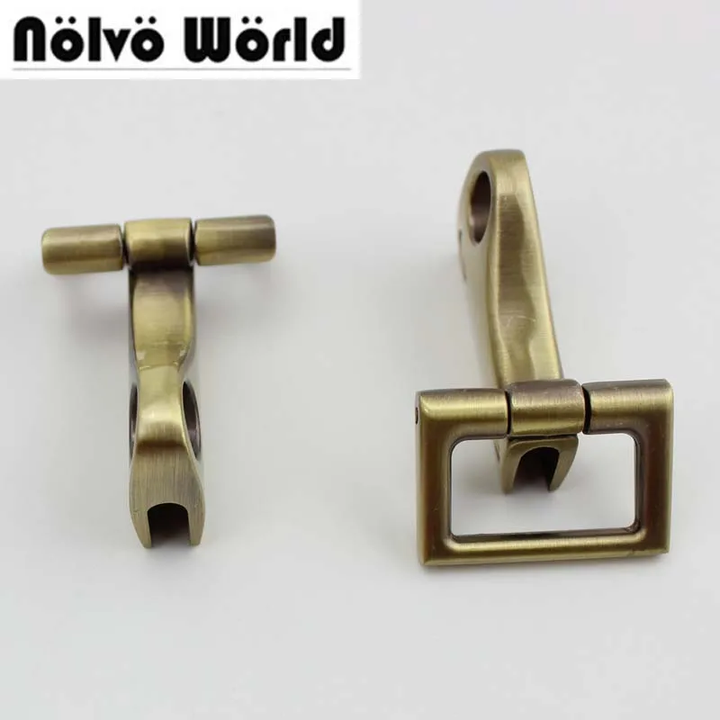 20pcs 3colors 42*25 handbags crossbody bags 2 sides clips,die casting