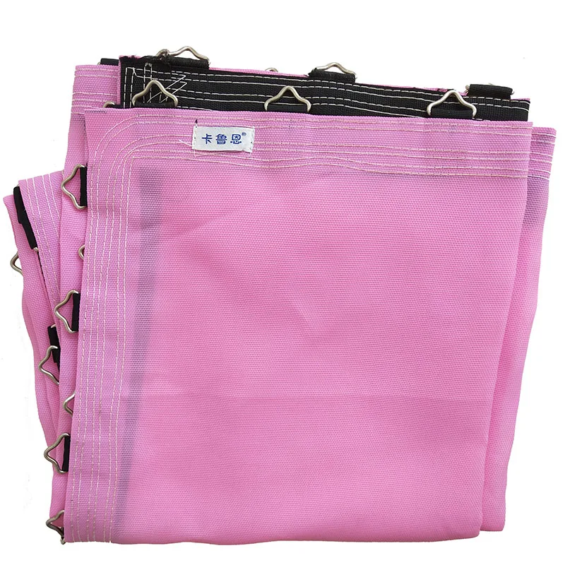 Custom Colored Bungee Trampoline Mat With Triangle Rings