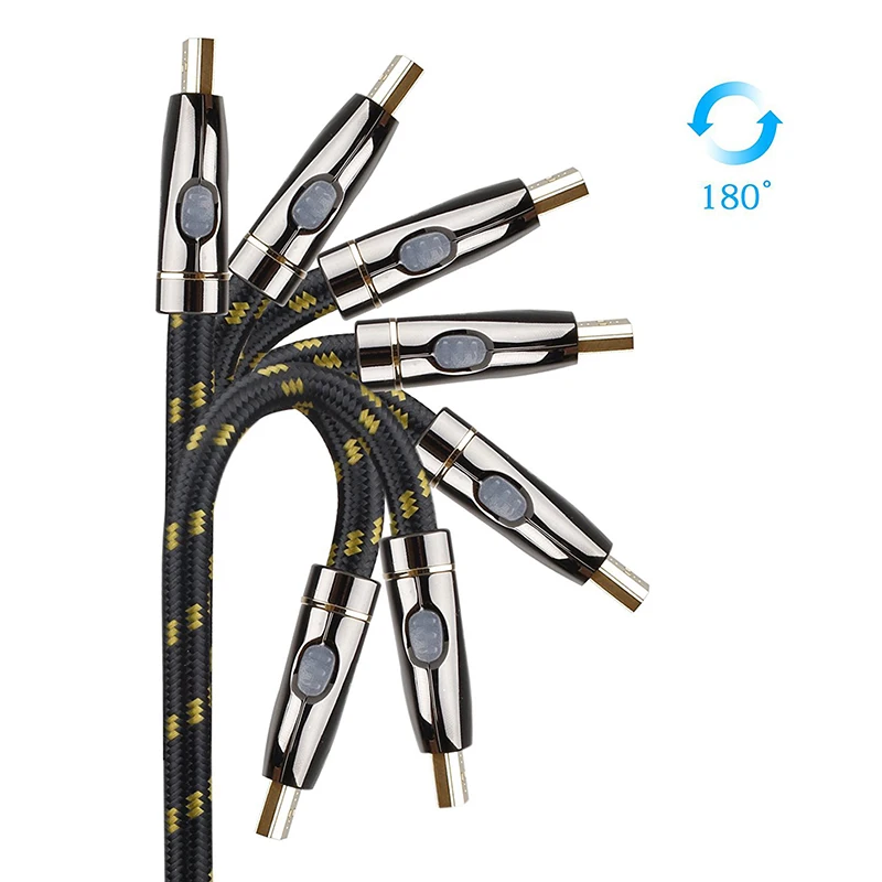 عالية السرعة 3D 4 K 60FPS HDMI 2.0 كابل حبل مضفر إيثرنت قوس 3 m 10 قدم 10 m 15 m 20 m العارض الكمبيوتر التلفزيون الفيديو HDMI كابل عالية السرعة 3D 4 K 60FPS HDMI 2.0 كابل حبل مضفر إيثرنت قوس 3 m 10 قدم 10 m 15 m 20 m العارض الكمبيوتر التلفزيون الفيديو HDMI كابل