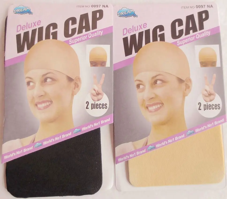 10 pieces Brown Wig Cap Hairnet Hair Mesh Wig Weaving Cap Stretchable Elastic Hair Net 5 color 2 Pieces/PACK