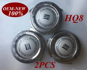 

2Pcs HQ8 Replacement Head razor blade for Norelco Philips Shaver HQ7780 HQ7782 HQ8830 HQ8850 HQ8870 HQ8880 HQ8882 HQ8890 HQ8894