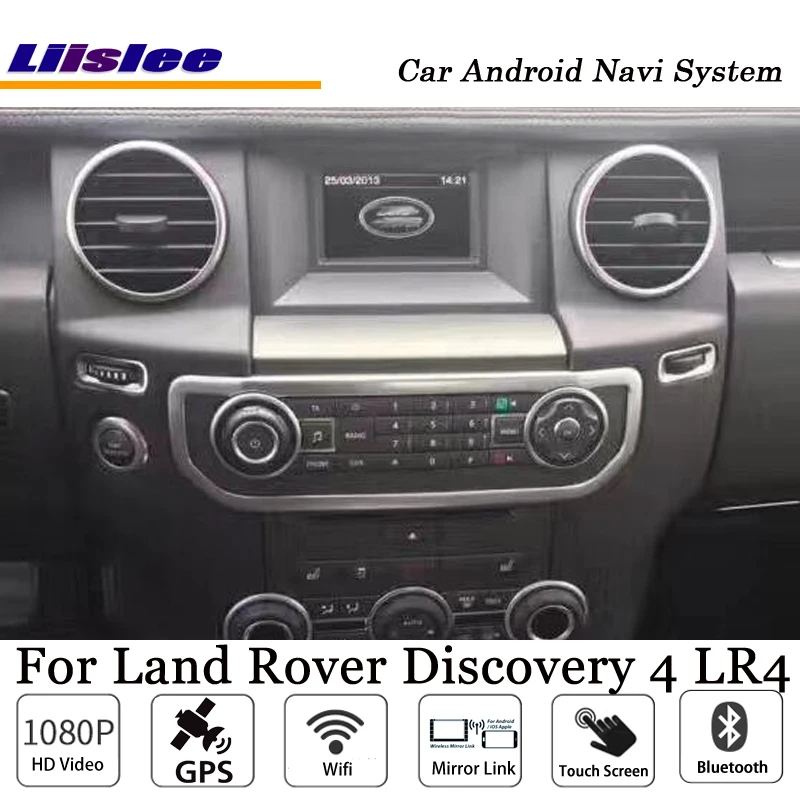 Top Liislee Car Android GPS Navigation System For Land Rover Freelander Discovery 4 LR4 Original System Radio Audio Video Multimedia 1