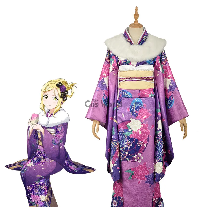 Кимоно на новый год. Японское новогоднее кимоно. Love live юката. Кимоно на новый год в японии. Кимоно для карнавала.