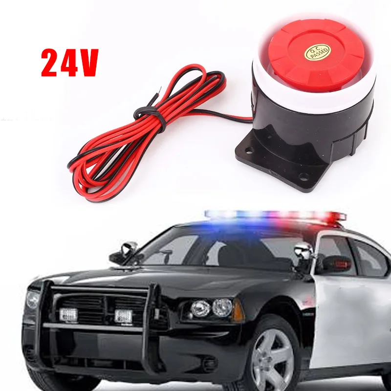 

Alarm Horn Tweeter High Sensitivity Loud Speaker Anti-Theft Automobile High Tone 24V Durable 120DB Electric