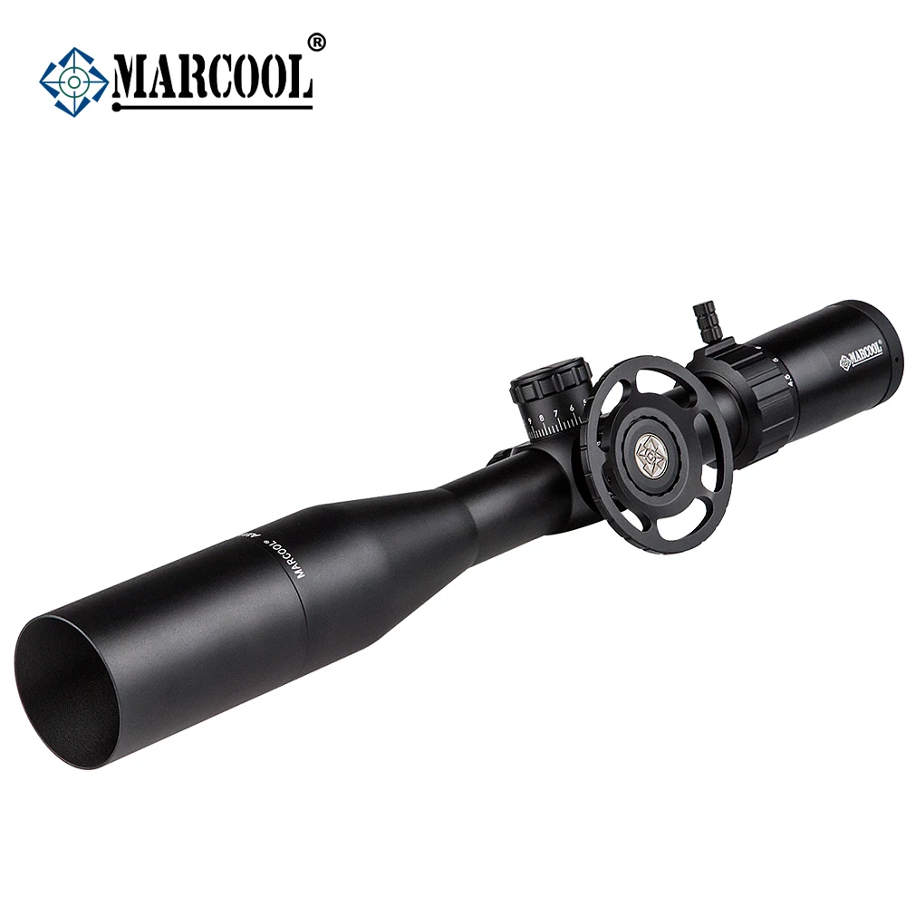 MARCOOL ALT 4.5-18X44 SFL Riflescope MAR-026 Reticle Optic Sight Free With 44MM Killflash Big side Wheel Sunshade and ring mount MARCOOL ALT 4.5-18X44 SFL Riflescope MAR-026 Reticle Optic Sight Free With 44MM Killflash Big side Wheel Sunshade and ring mount