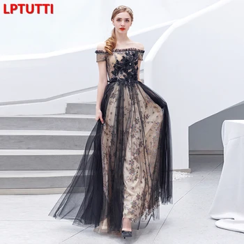 

LPTUTTI Beading Embroidery New For Women Elegant Date Ceremony Party Prom Gown Formal Gala Events Luxury Long Evening Dress