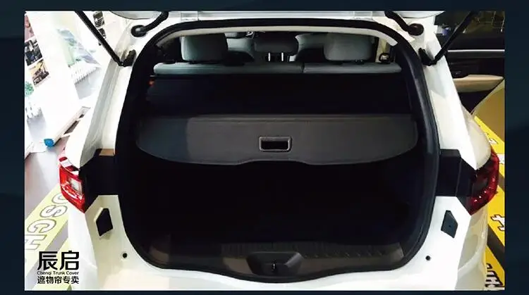 

NEW Car Rear Trunk Security Shield Shade Cargo Cover For Renault Koleos 2017 2018 (Black, beige)