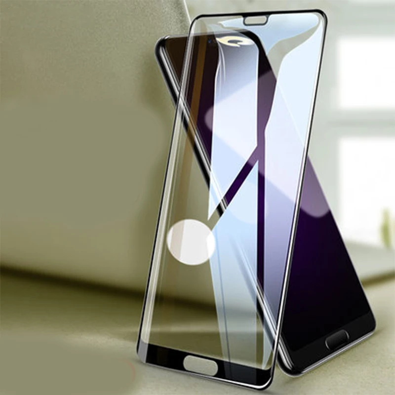 

For Huawei P20 Pro Front Film 6D Clear Tempered Glass Screen Protector for Huawei P20 Full Screen Cover Clear Glossy Protectors