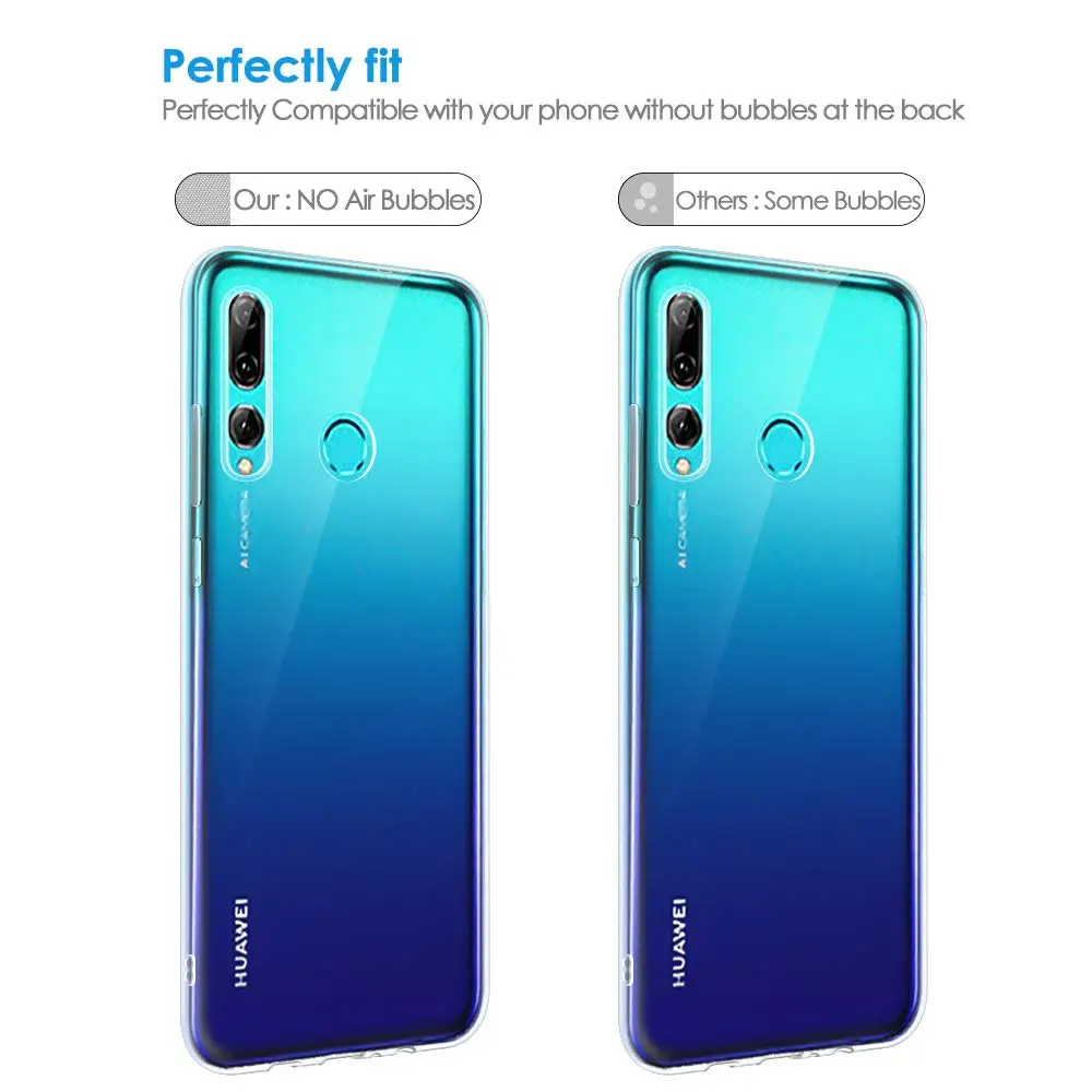 Для huawei Honor 10i чехол HRY-LX1T прозрачный Ультратонкий Мягкий ТПУ силиконовый чехол-Бампер Защитный чехол 6,21 дюймов