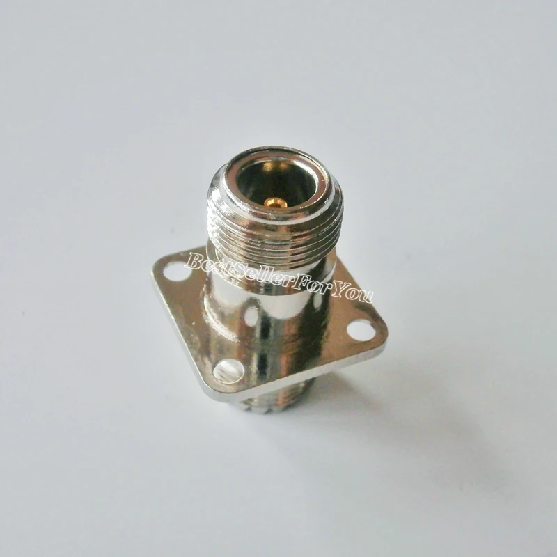 1 шт. адаптер преобразователя N Female to UHF SO 239 SO239 Jack прямой фланец RF коннектор|adapter