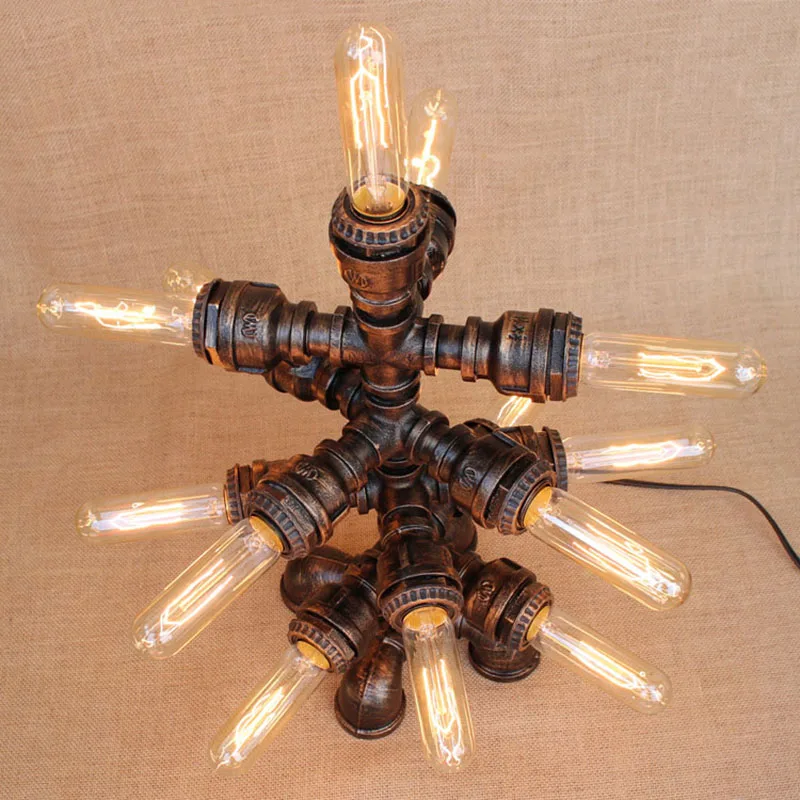 American country art deco modern 13 lights table lamps e27 ...