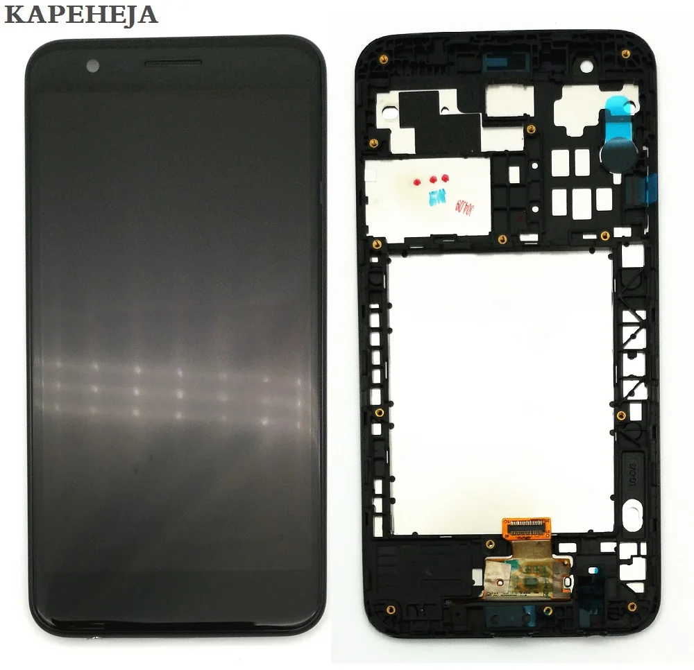 ЖК дисплей 5 3 дюйма для LG K10 2018 / K11 K30 X4 + X410E X410EOW X410FC кодирующий преобразователь