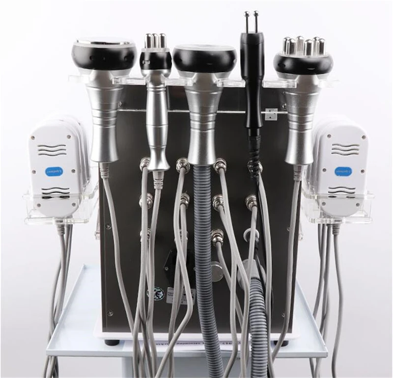 2019 new Portable 40k Ultrasonic liposuction Cavitation 8 Pads lipo Laser Slimming Machine Vacuum Skin Care 3