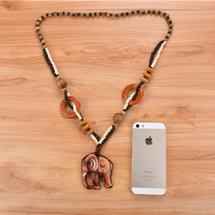 Женское винтажное длинное ожерелье ручной работы с бусинами|handmade beaded necklace|pendants for