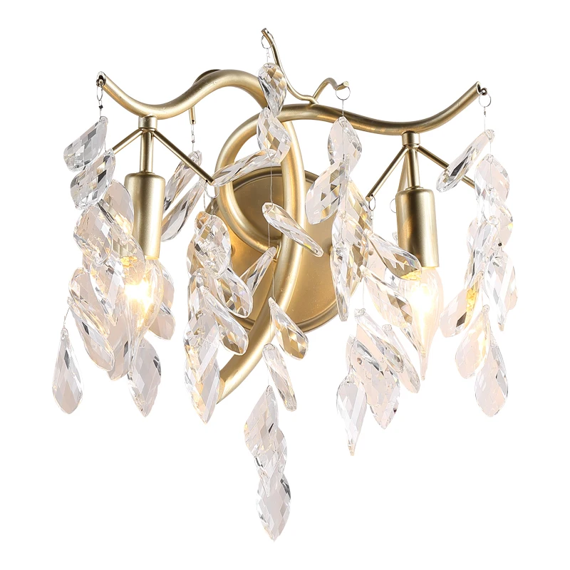 Светодиодсветодиодный золотые настенные лампы TRAZOS прикроватные светильники для