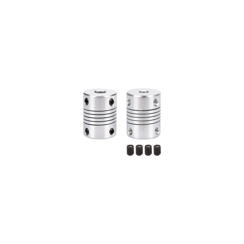 5x5x25mm Flexible Motor Shaft Coupler Coupling for 3D Printer or CNC