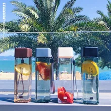 450ML Cute Plastic Water Bottle Portable Clear Book Portable Paper Pad Water Bottle Drinks Kettle Travel Hiking Drinks Bottle цена 450ML Cute Plastic Water Bottle Portable Clear Book Portable Paper Pad Water Bottle Drinks Kettle Travel Hiking Drinks Bottle цены онлайн