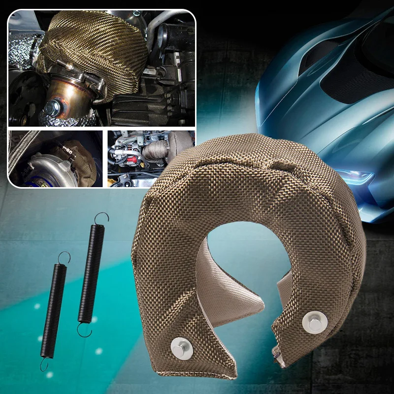 

Car T3 Turbo Charger Heat Shield Cover Blanket Glass Fiber Protection Wrap For T3/25/28 GT25/28/30/32/35/37/26 Car Accessories