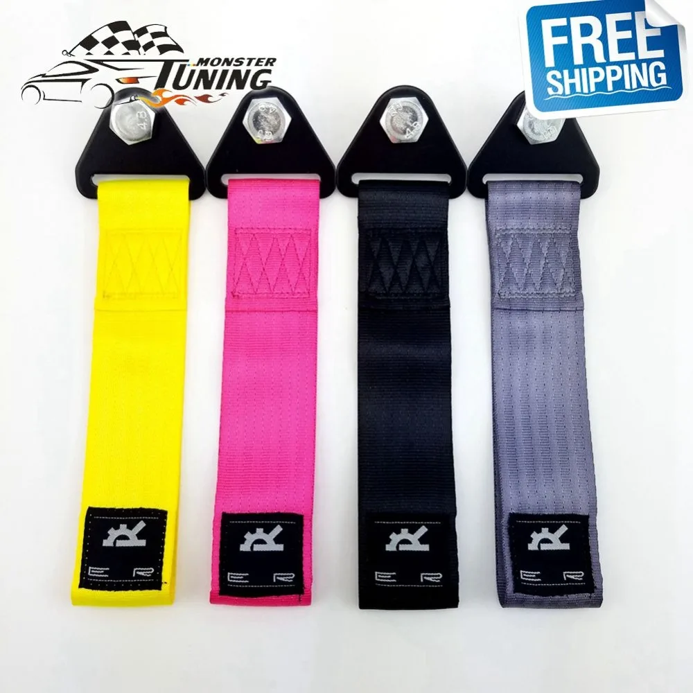 Free Shipping Universal High Quality Tow Strap Racing Car Tow Straps