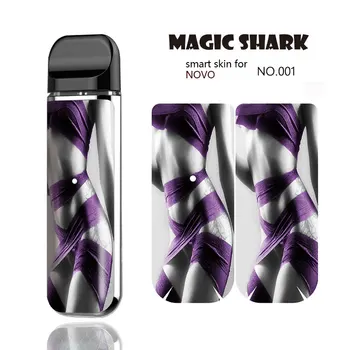 

Magic Shark Sexy Lady Lip FC Barcelona Flower Rose Gold Bling PVC Sticker Case for Smok Novo