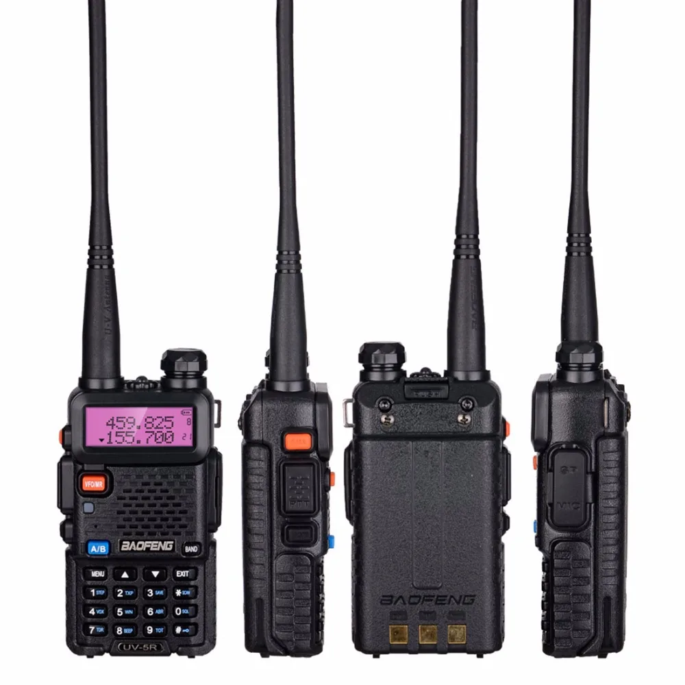 BaoFeng UV 5R портативная рация VHF/UHF Двухдиапазонная двухсторонняя радио