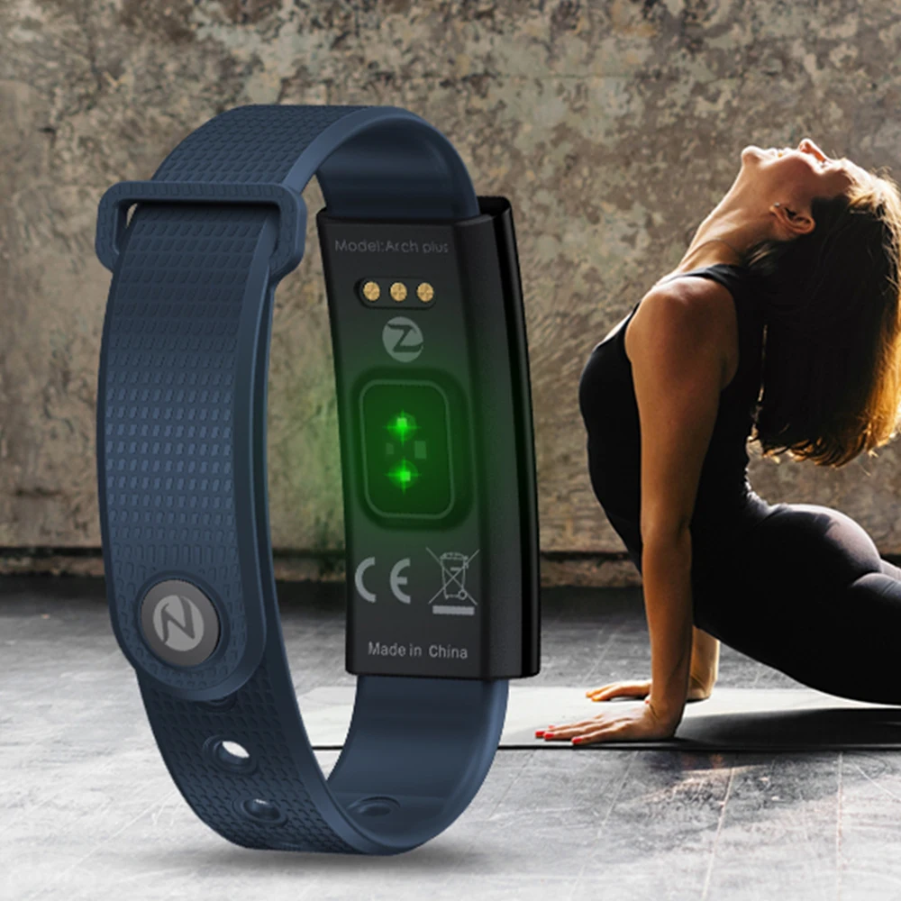 

2018 New Upgrade Arch Plus Smart Wristband Bracelet Continuous Heart Rate Sport Route Tracking Stopwatch Pedometer Watch
