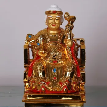 

Shenzhen gold plating resin statues painted crafts ornaments wholesale Tu Depo