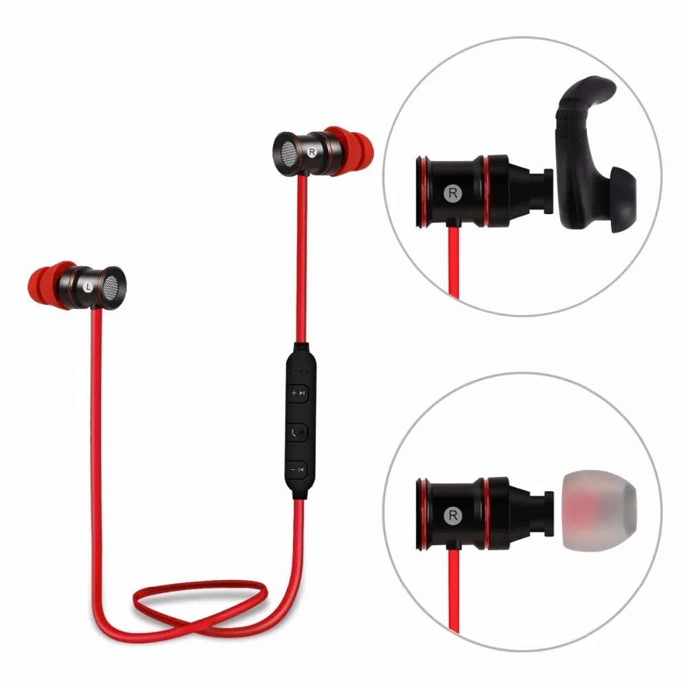 New Sport Running Metal Bluetooth Headphone Wireless Headset