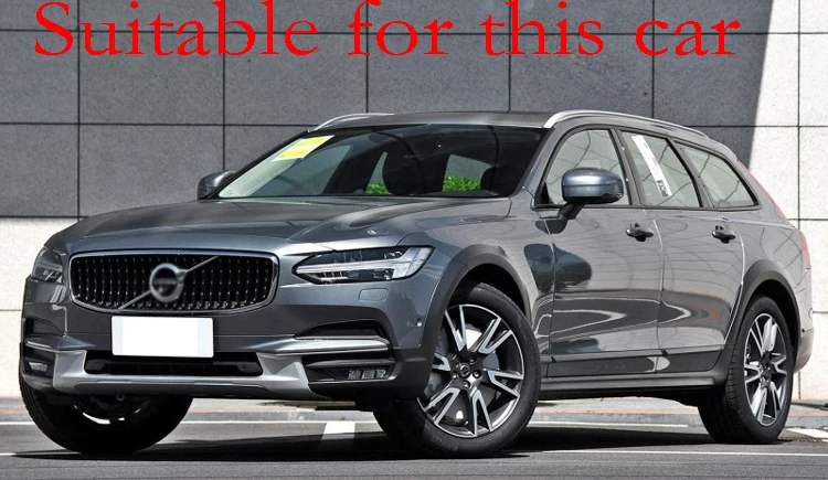 Для Volvo V90 беговые T5 T6 AWD 2017 2018 2019 + Пластик внешний козырек Vent Оттенки окна Защита