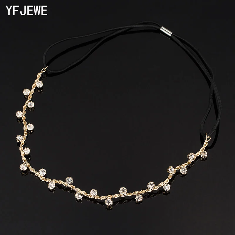 Women Hair Accessories Crystal Chain Charms Head Bands Women Jewelry Wedding Bridal Hair Jewelry H008 hair accessory jewelry accessories hair headdress bridal headwear hair band crown