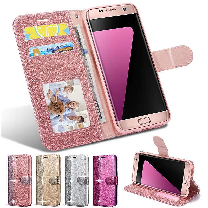 

For Samsung Galaxy S7 Edge Case Leather Luxury Phone Case On Samsung S7 Cases Flip Wallet Cases For Hoesje Samsung S7 Edge Cover