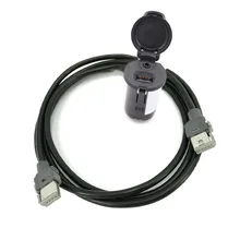 Biurlink RD43 RD45 USB Панель USB/AUX переключатель кабель адаптер для peugeot 307 407 308 408 508 3008