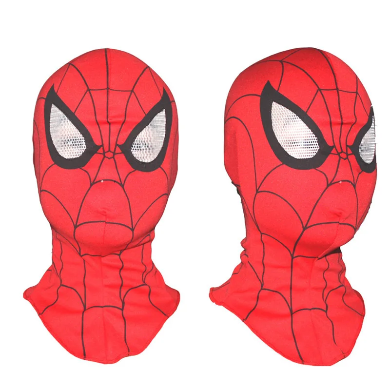 

Super Cool Spiderman Mask Cosplay Hood Masks Full Head Halloween Masks For Adult and Kids Animal Costumes Novelty Gag Toys