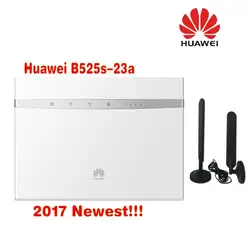 Huawei B525-23a LTE FDD800/900/1500/1800/2100/2600 мГц TDD2600Mhz4G + CAT6 300 Мбит/с voip vpn + 2 шт. антенны