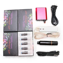 Татуировки Макияж Наборы Новое поступление татуировка бровей губ машина с Питание Наборы ptm4101