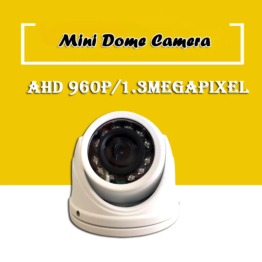 

Infrared Shockproof Metal housing Video Camera 720P/960P AHD Mini Dome Camera for car security