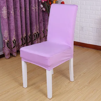 

50PCS/Lot 15Colors Stretch Spandex Half Chair Cover Lycra Polyester Fabric Wedding Party Banquet Hotel Dining Chair Covers
