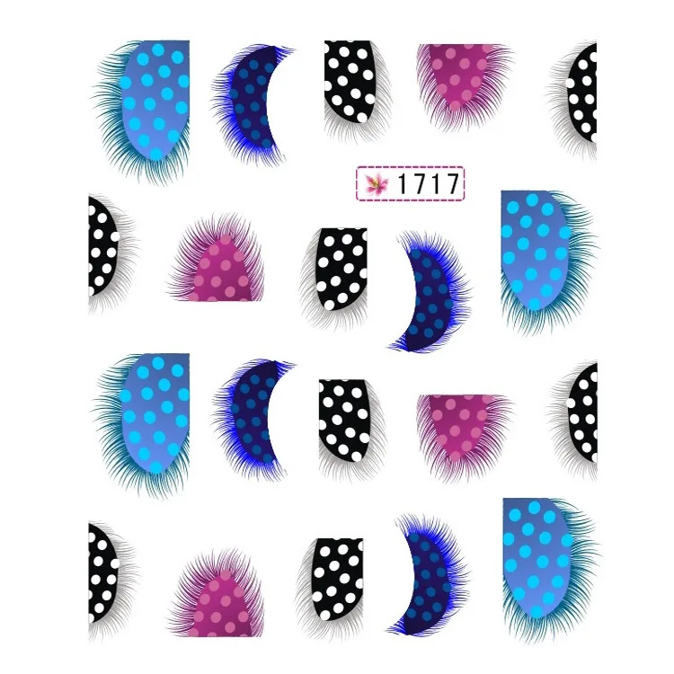 Cross Border Water Transfer Feather Nail Sticker Beautiful First Applique Watermark Subsidies | Красота и здоровье