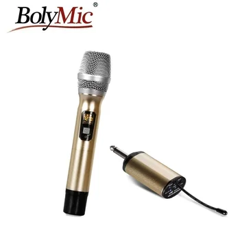 

Bolymic Mini Handheld Microphone with Rechargeable Receiver professional wireless microphones