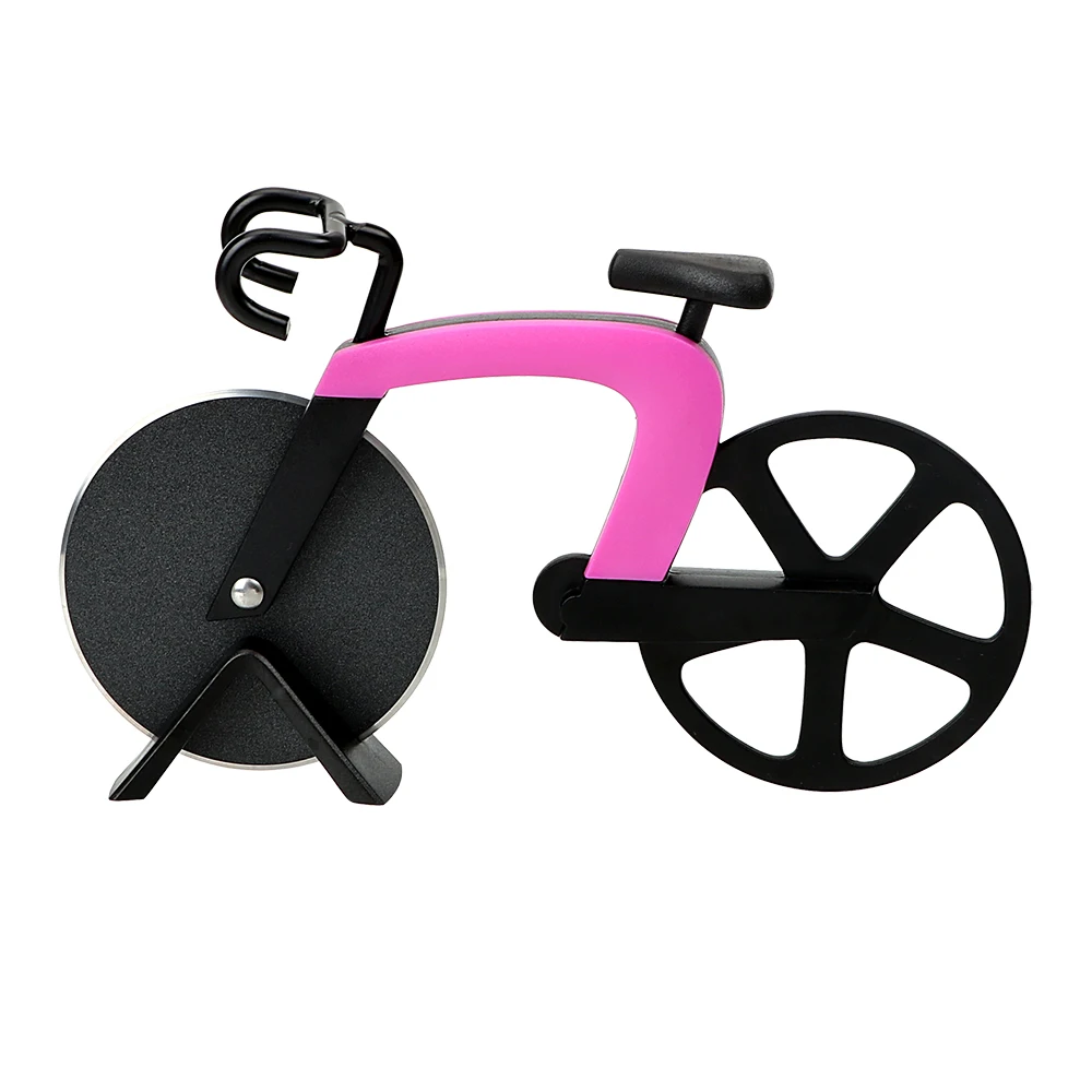 HILIFE Home Kitchen Accessories Pastry Pasta Dough Baking Tools Stainless Steel Pizza Knife Bicycle Pizza Cutter